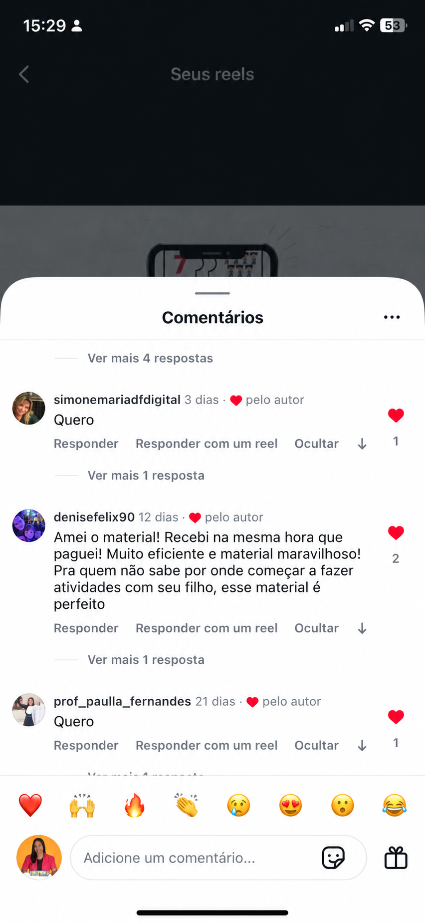 Depoimento 2 sobre o Kit Autonomia e Rotina TEA