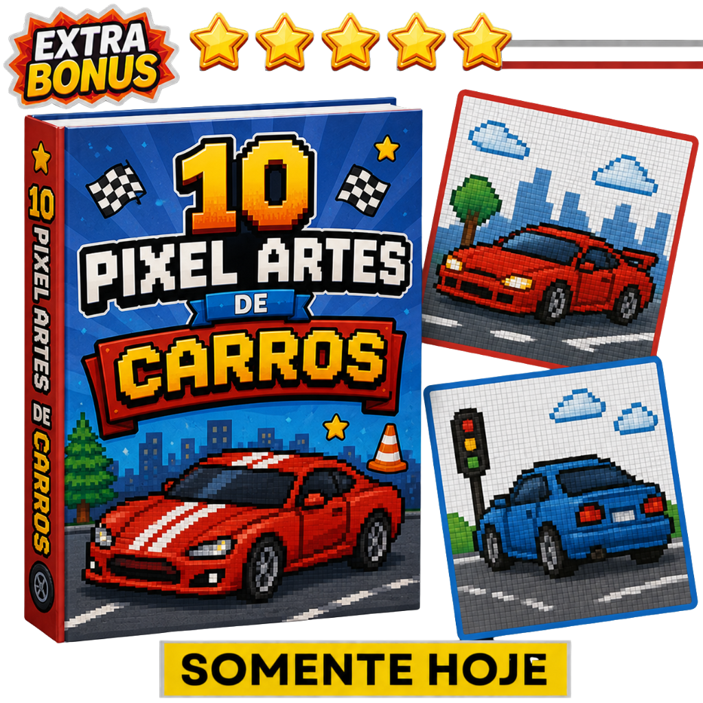 Pixel Arts de Carros