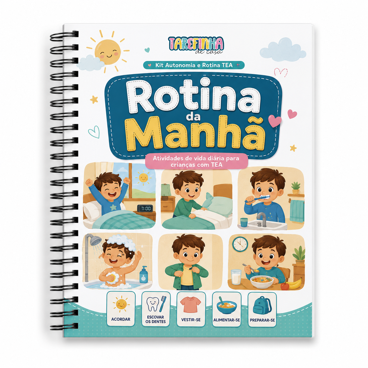 Caderno 01 — Rotina da Manhã