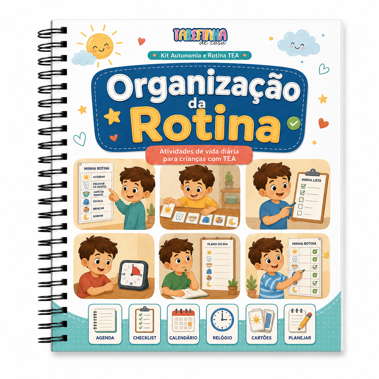 Caderno 07 — Organização da Rotina