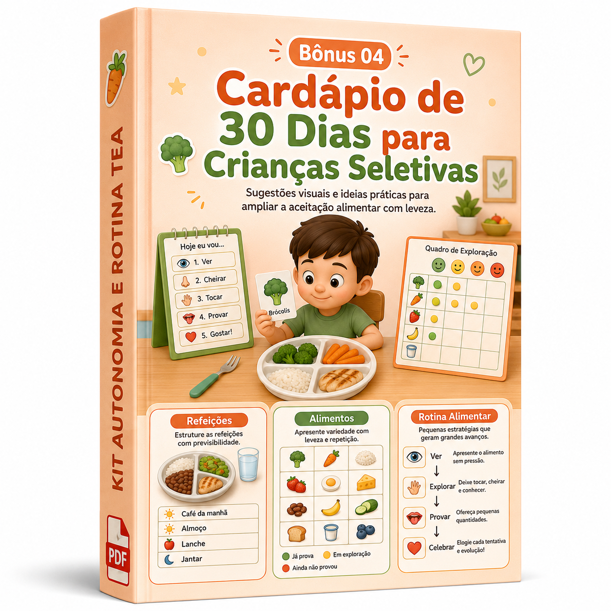 Bônus 04 — Cardápio de 30 Dias para Crianças Seletivas