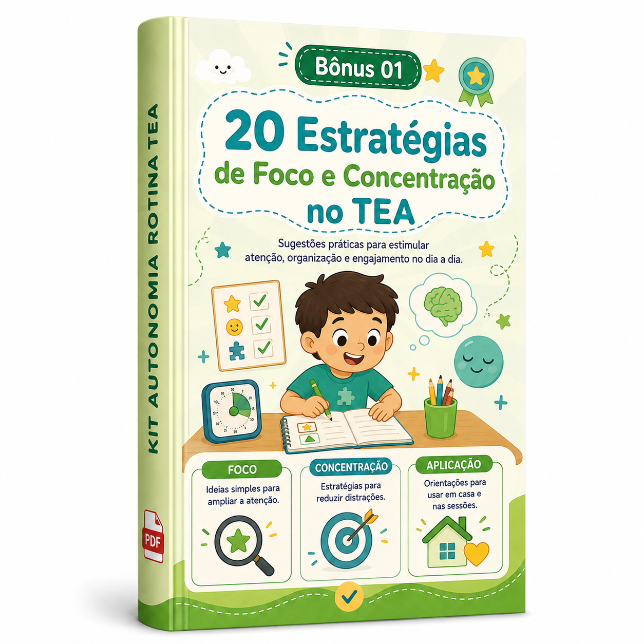 Bônus 01 — 20 Estratégias de Foco e Concentração no TEA