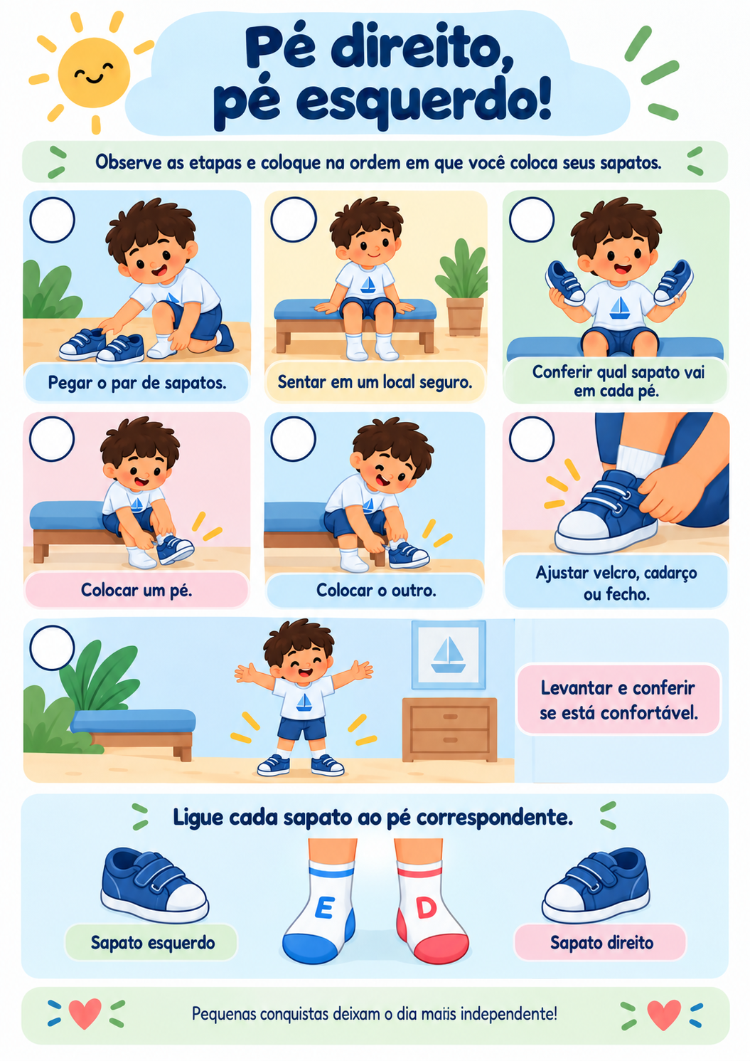 Atividade do Kit Autonomia e Rotina TEA - Atividade 5