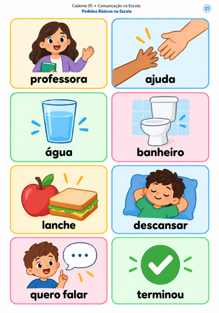 Material do Comunica TEA - Atividade 10