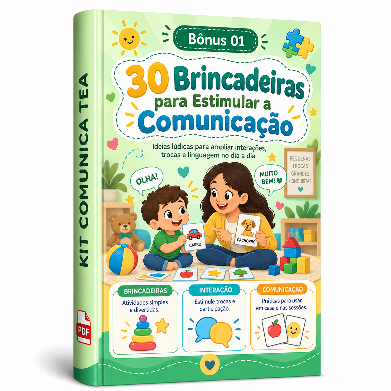 Bônus 01 — 30 Brincadeiras para Estimular a Comunicação